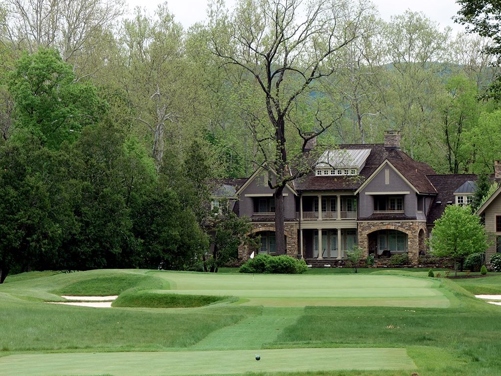 3rd (Biarritz) and 8th (Redan) Hole at The (Old White TPC) Greenbrier (208 and 236 Yard Par 3)
